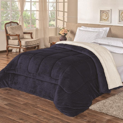 Coberdrom Premium Dupla Face Pele de Carneiro