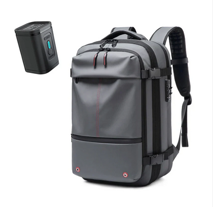 A Mochila de Viagem com Cadeado e Compressão a Vácuo Essence Trip + Brinde Necessaire