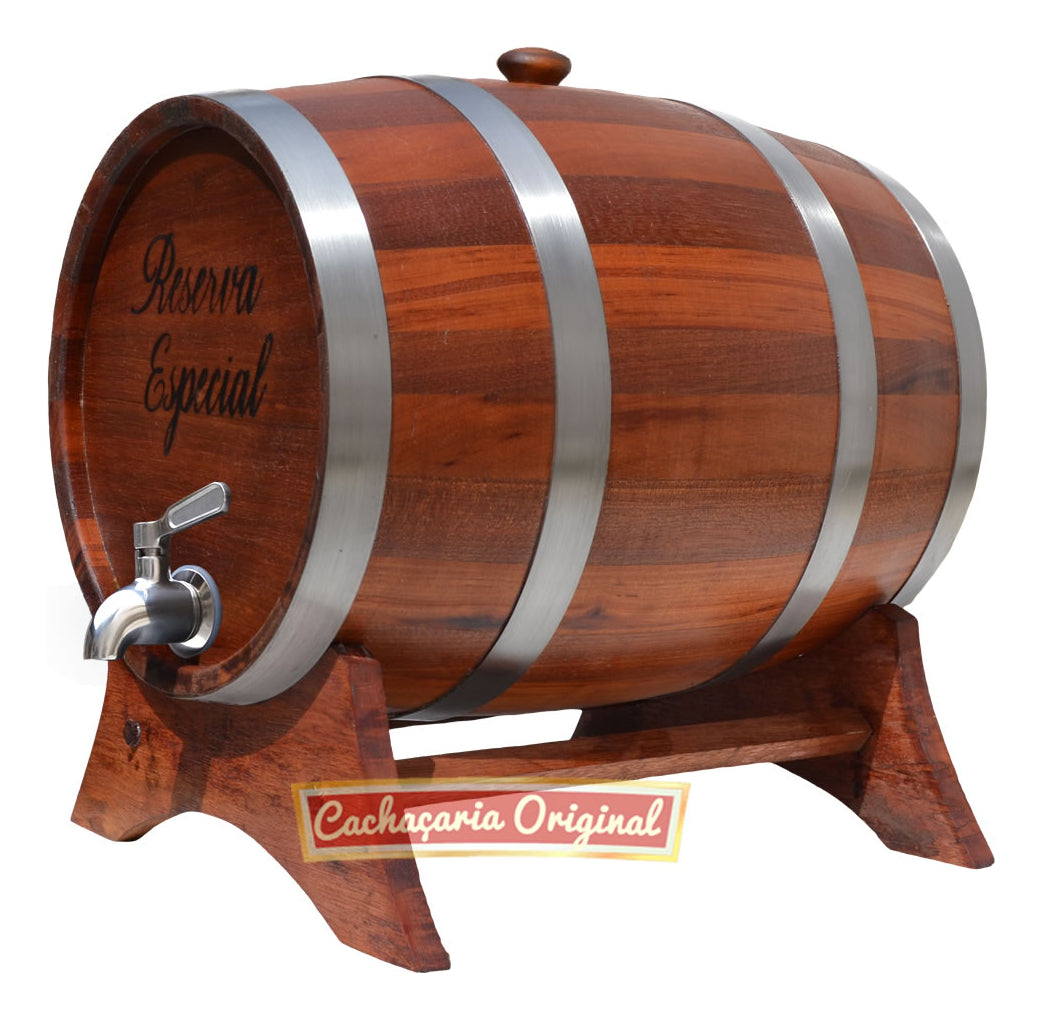 Barril De Jequitibá 20 Litros -(Personalizamos nome)