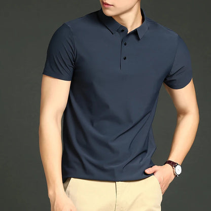 Camisas Polo em Tecido Premium Ice Silk! (COMPRE 3 & LEVE 5)..