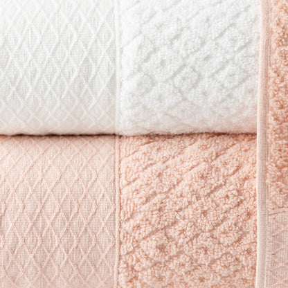 Jogo De Banho 5 Peças 430g/M² Capri Toalhas 100% Algodão Tutti Frutti/Off White